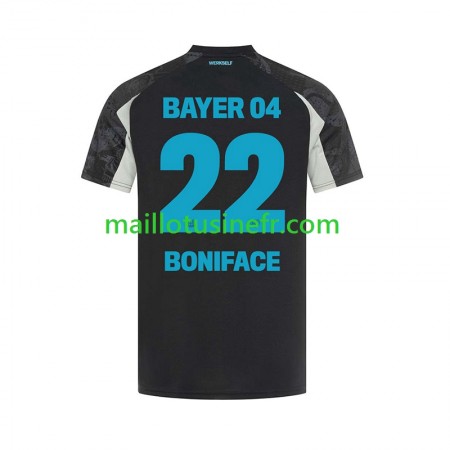 Maillot de Foot Bayer 04 Leverkusen Victor Boniface 22 Troisième 2024-25 Maillot de Foot Bayer 04 Leverkusen Victor Boniface 22 Troisième 2024-25